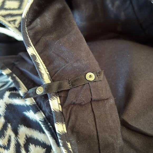 BROOKS BROTHERS A-LINE GEOMETRIC DRESS W/‎ POCKETS PREP CORPCORE DARK ACADEMIA - Picture 10 of 11